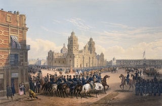 Item #103163 GENERAL SCOTT'S ENTRANCE INTO MEXICO. FROM THE ALBUM: THE WAR BETWEEN THE UNITED...