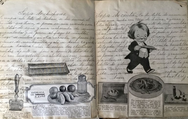 Item #111651 MEXICAN COOKING MANUSCRIPT, 20TH CENTURY [NO TITLE]