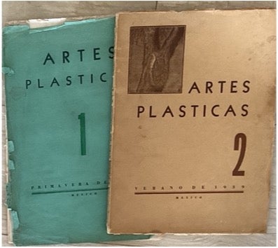 Item #8317 ARTES PLASTICAS: RAÍCES Y FRUTOS DE LA CULTURA, NOS. 1, PRIMAVERA, 1939; 2, VERANO, 1939. Manuel Rodríguez Lozano, Dir.